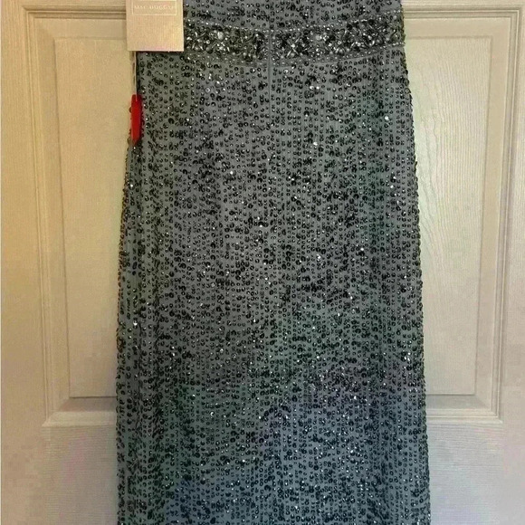 Mac Duggal - Crystal Ornate Sheath Gown NWT Size 8 Style 10839 - Picture 8 of 8